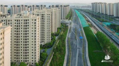 ​西康高速东辅道，加速建设中……