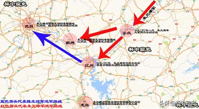 元末诸侯割据势力(元末诸侯割据形势图)