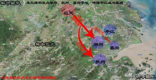 元末诸侯割据势力(元末诸侯割据形势图)