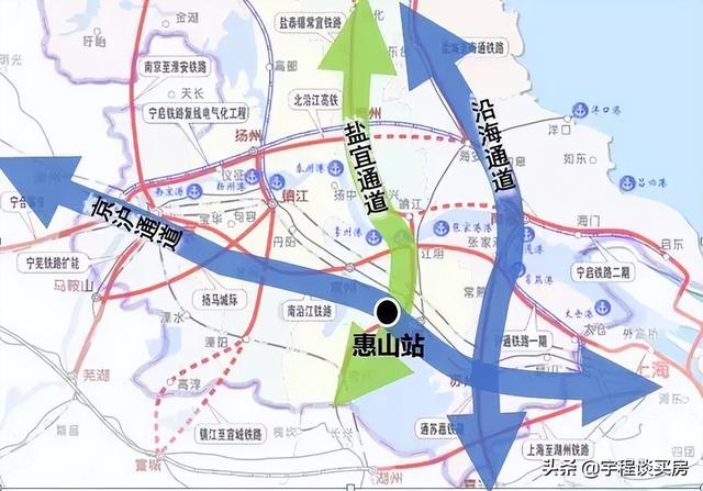 无锡最新地铁规划图(一纵四横无锡未来高铁格局定了)(8)