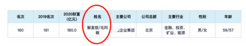 百亿富豪解直锟去世!享年60岁,与毛阿敏结婚18年育有一双儿女