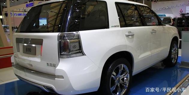 首都中大型SUV:北汽B90啥时候上市?这外观不知道吸引多少中年人-