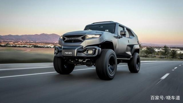 军用级高性能越野SUV,Rezvani Tank可选防弹装甲及夜视系统-