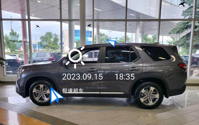 家用大七座SUV,本田PILOT登场,竞争大众揽巡,V6动力更澎湃-