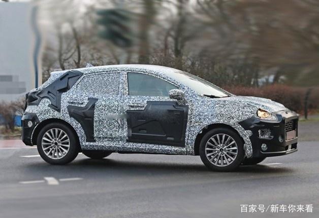 福特推全新跨界SUV车型 福特嘉年华SUV路试谍照图片曝光 实力强劲-