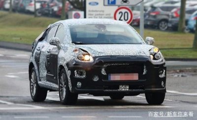 ​福特推全新跨界SUV车型 福特嘉年华SUV路试谍照图片曝光 实力强劲