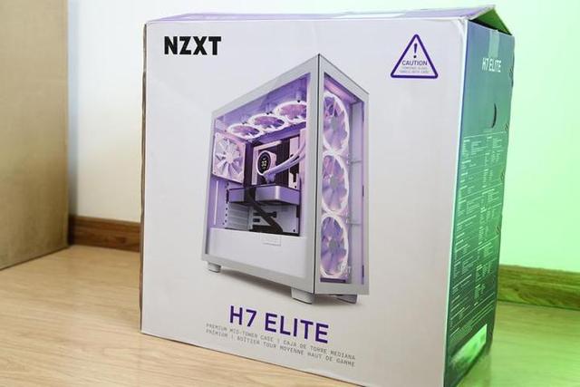 超燃系列,中塔天花板:NZXT恩杰H7Elite中塔机箱、C1000金牌电源开箱评测-