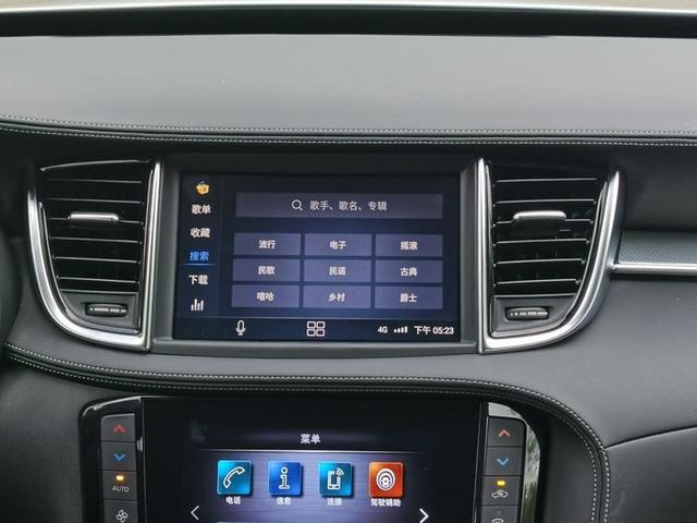 18款相比20款,英菲尼迪QX50提新款比老款屏幕灵敏了很多-