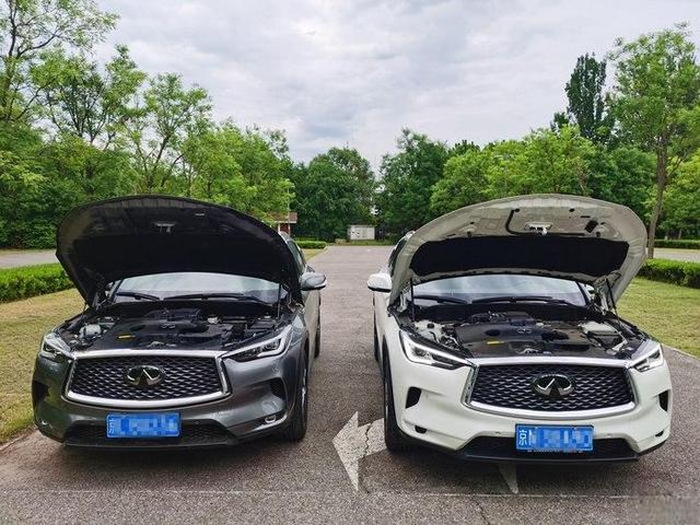 18款相比20款,英菲尼迪QX50提新款比老款屏幕灵敏了很多-