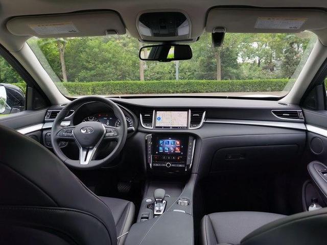 18款相比20款,英菲尼迪QX50提新款比老款屏幕灵敏了很多-