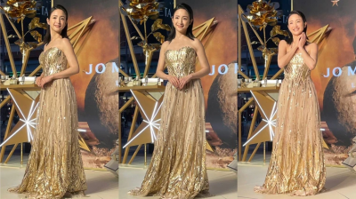 ​39岁林依晨产后火速复出，身材苗条仍似少女，一月减重18斤太拼命