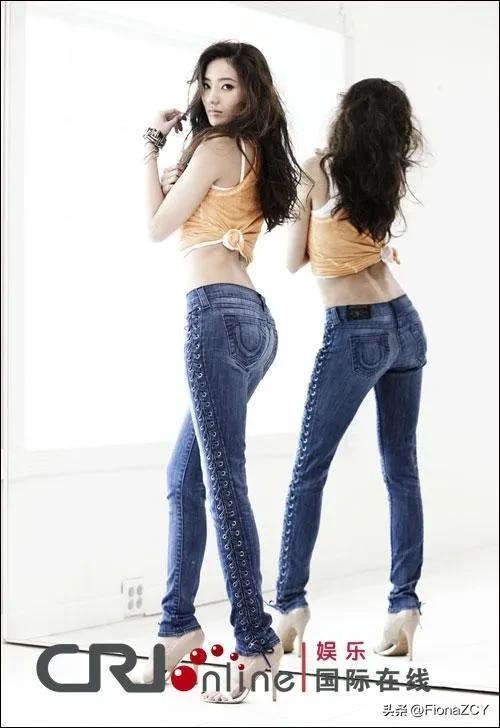 美艳性感的韩彩英,号称“人间芭比”