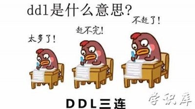​ddl是什么意思 解释ddl的中文含义