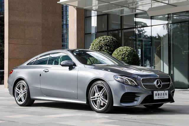 二手高颜值轿跑车不能错过2020款奔驰E2604MATIC!-