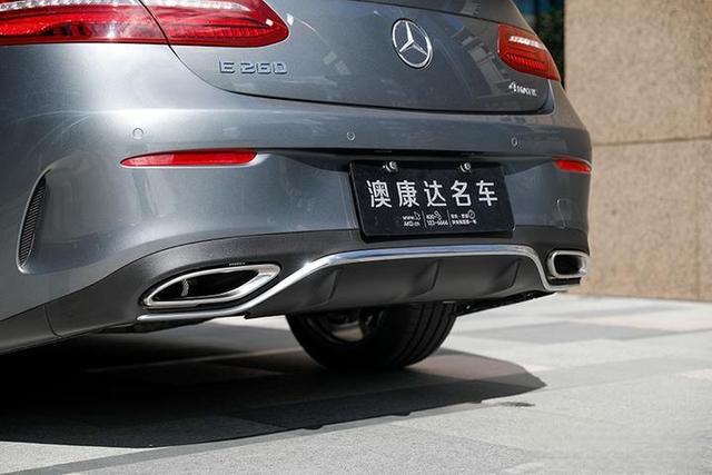 二手高颜值轿跑车不能错过2020款奔驰E2604MATIC!-