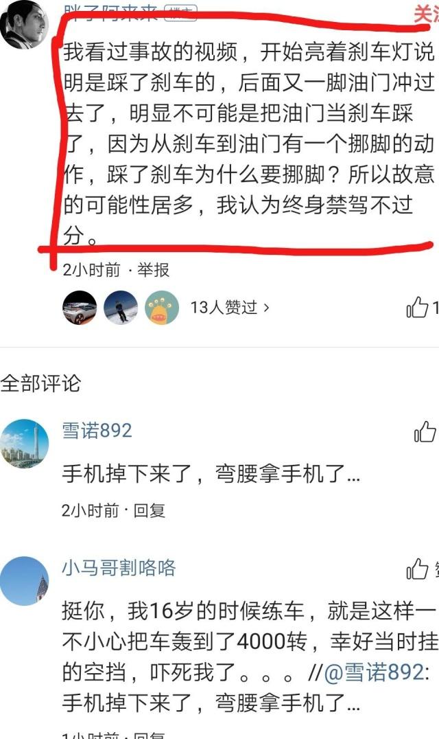 广州奔驰女司机连撞十三人，油门竟然当刹车使用，网友怒了-