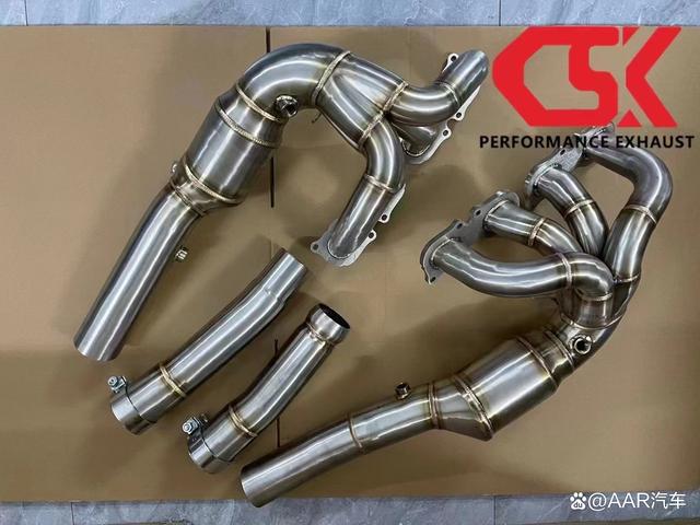 “大鹏展翅”奔驰SLS，升级CSK芭蕉直通头段，轰鸣嗨翻天~-