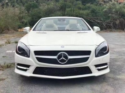 ​15年奔驰SL550全款16.8万，拉风的敞篷设计，女神御姐的标配车型