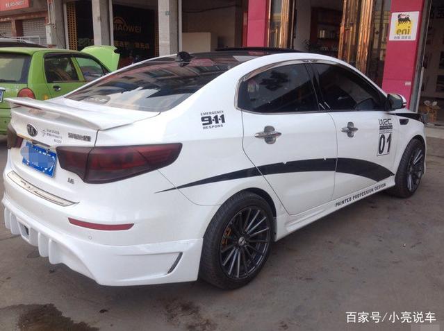 3万买辆二手起亚K2,车主坦言改装完开出去比奔驰还拉风-