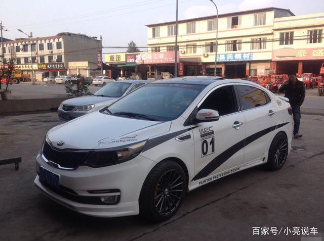 3万买辆二手起亚K2,车主坦言改装完开出去比奔驰还拉风-