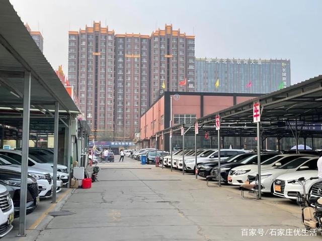 实探石家庄二手车交易市场！昂克赛拉5W、凯迪拉克10W…-