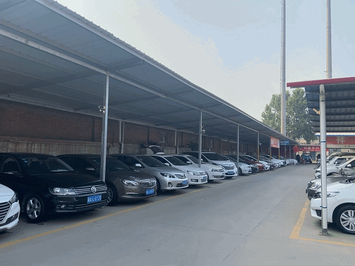 实探石家庄二手车交易市场！昂克赛拉5W、凯迪拉克10W…-