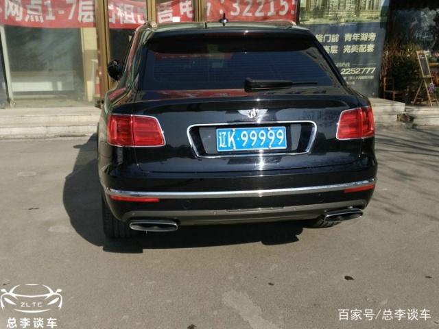 国内首辆99999库里南,车牌价值200多万,车标值一辆帕萨特-