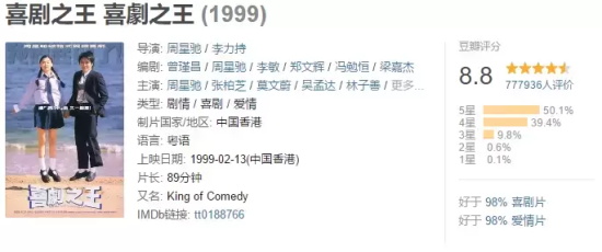 周星驰有哪些经典好电影(盘点周星驰最经典的10部电影)