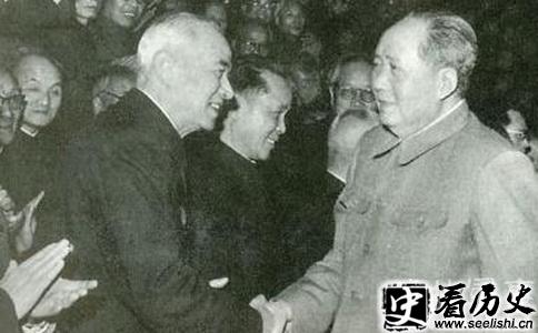 李四光和毛主席