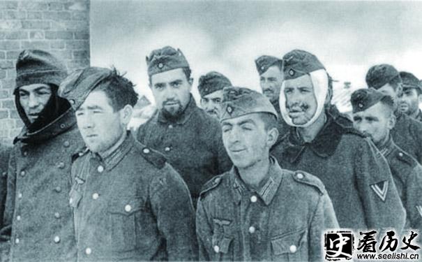 二战德军战俘照片