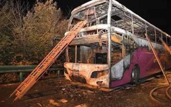 2019湖南郑州大巴车祸火灾最新情况,26死28伤,事故真相已查明!-