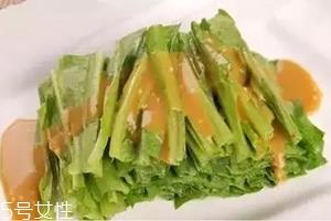 油麦菜怎么凉拌好吃?加点麻酱调味 油麦菜怎么凉拌好吃?加点麻酱调味