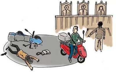 ​摩托车无证驾驶出车祸后谁的责任