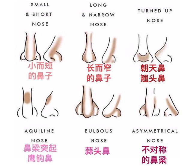 修容棒怎么画鼻子 鼻影的画法图解 修容棒怎么画鼻子 鼻影的画法图解