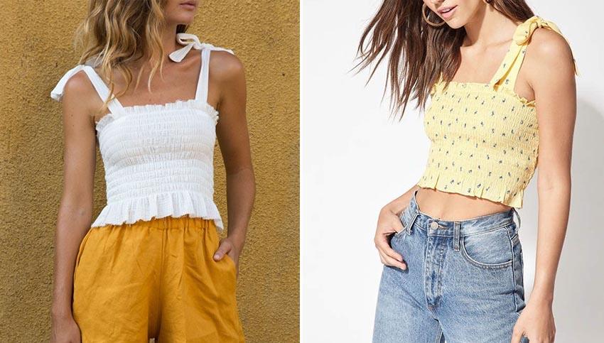 皱褶衣服怎么搭配 夏天扮少女的神器