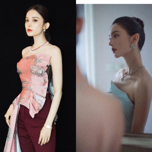 除此之外,还有网友指出金晨的鼻子和大幂幂的有点像,鼻梁弧度还有鼻尖形状的确有相似之处……