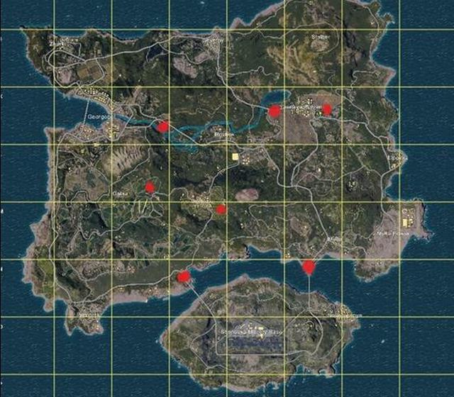 绝地求生新手吃鸡攻略，看完这几张图让你秒变大神