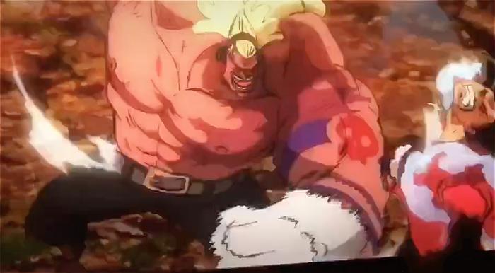 海贼王剧场版:路飞变身四档蛇人,单挑巴雷特,结果差点被他杀死