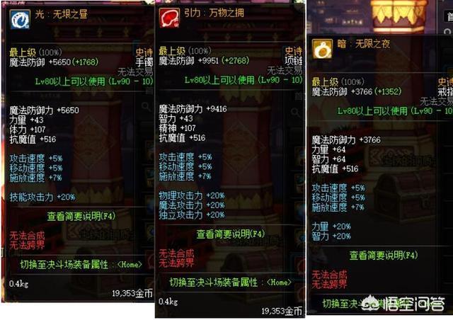 DNF超时空史诗套与三神器、恍惚套、海伯伦相比,谁更强?