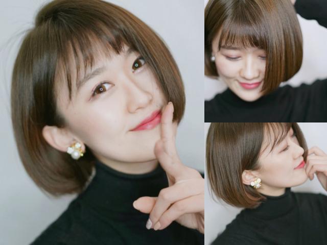 秋季最流行的“青棕发色”发型颜色,真的超级显白!