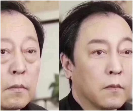 倪大红年轻时一定很帅,网友把他眼袋P掉竟跟吴彦祖撞脸