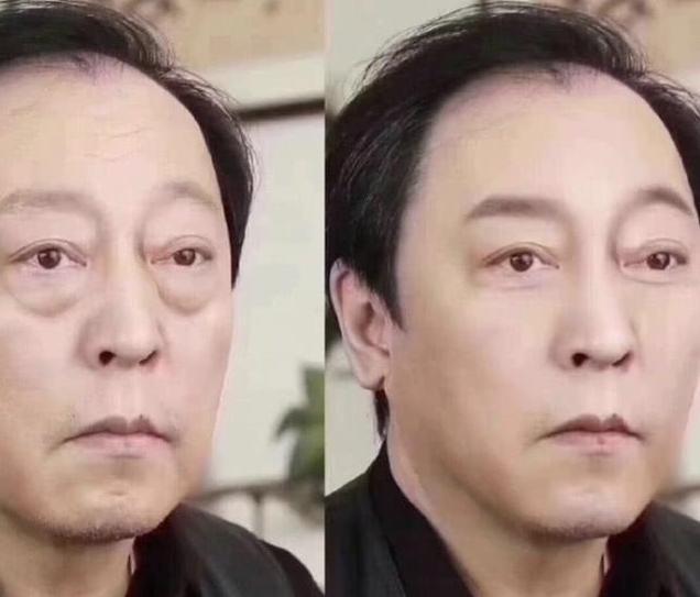 倪大红去掉眼袋,竟撞脸吴彦祖,原来年轻时的他长得这么帅