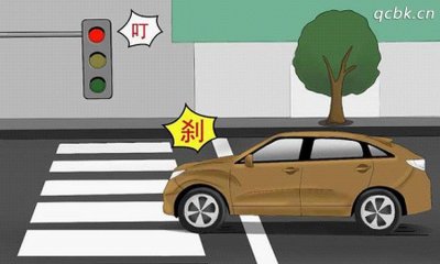​闯红灯停在斑马线上怎么处罚