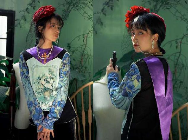 李诞老婆黑尾酱，穿衣社会大姐大，打鼻环纹花臂个性十足