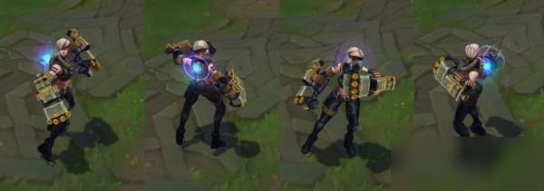 LOL灵能特工蔚皮肤特效效果怎么样