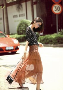 ​美图分享：夏日长腿小清新美女，养眼街拍写真靓照