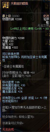 谁主沉浮！95泰波尔斯防具浅析