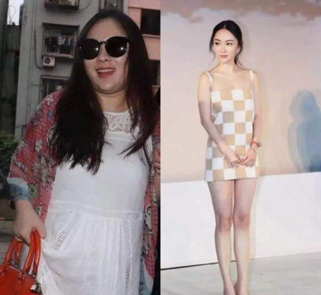 霍思燕减肥有妙招，怀嗯哼胖八十斤，迅速瘦身魔鬼身材