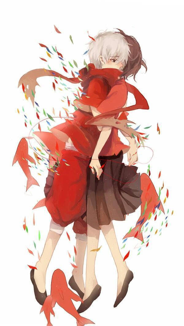 一组鲲鱼漫画美图,喜欢动漫的朋友不要错过,高清可做手机壁纸