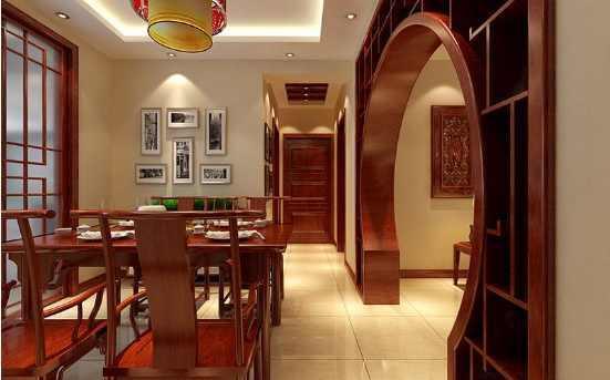 越来越多人喜欢中式风格装修,五款好看的中式拱形门装修效果图